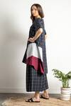 Buy_Doodlage_Black Renho Upcycled Cotton Tunic_Online_at_Aza_Fashions