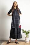 Buy_Doodlage_Black Renho Upcycled Cotton Trouser_at_Aza_Fashions