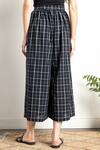 Buy_Doodlage_Black Renho Upcycled Cotton Trouser_Online_at_Aza_Fashions