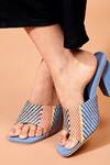 Buy_Tiesta_Blue Open Toe Block Heels_Online_at_Aza_Fashions