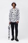 Genes Lecoanet Hemant_Black Polka Dot Print Shirt_Online_at_Aza_Fashions