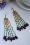 Do Taara_Multi Color Stones Dangler Earrings _Online_at_Aza_Fashions