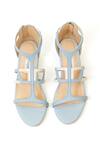 Shop_Oceedee_Blue Cutwork Ophelia Strappy Open Toe Block Heel_at_Aza_Fashions