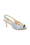 Oceedee_Blue Cutwork Juni Open Toe Stilletos_Online_at_Aza_Fashions
