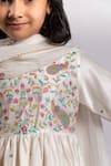 Boteh_Ivory Chanderi Silk Embroidery Floral Anarkali Set _at_Aza_Fashions