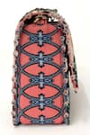The Garnish Company_Pink Printed Fleur Floral Sling Bag _Online_at_Aza_Fashions