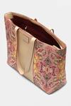 Buy_Aarke Ritu Kumar_Floral Print Tote Bag_Online_at_Aza_Fashions