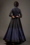 Shop_Rohit Bal_Black , Silk,  Lining High Ombre Anarkali Set _at_Aza_Fashions