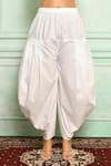 Arihant Rai Sinha_White Kurta Georgette And Dhoti Pant Cotton Embroidery Resham & Stones & Set_at_Aza_Fashions