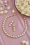 Buy_Swabhimann_Gold Plated Diamonds, Stones Kundan Choker Set _Online_at_Aza_Fashions