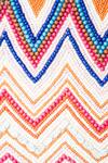 NR BY NIDHI RATHI_Bead Embroidered Rectangle Pouch_at_Aza_Fashions