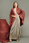 Buy_Dusala_Multi Color Pashmina Kani Woven Shawl _at_Aza_Fashions