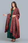 Shop Dusala Multi Color Pashmina Kani Woven Shawl Online at Aza Fashions Shop_Dusala_Multi Color Pashmina Kani Woven Shawl _Online_at_Aza_Fashions