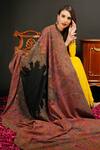 Shop_Dusala_Multi Color Handwoven Pashmina Antique Kashmiri Shawl_at_Aza_Fashions