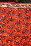 Dusala_Red Handwoven Pashmina Antique Kashmiri Shawl_Online_at_Aza_Fashions