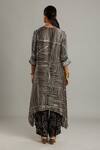 Shop_Myoho_Black Printed Asymmetric Tunic _at_Aza_Fashions
