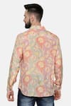 Shop_Mayank Modi - Men_Multi Color Fine Muslin Printed Floral Shirt _at_Aza_Fashions