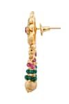 Buy_Samyukta Singhania_Multi Color Pearl Figurine Carved Long Pendant Necklace Set _Online_at_Aza_Fashions