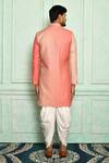 Shop_Adara Khan_Orange Sequin Embroidered Kurta Set_at_Aza_Fashions
