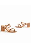 Shop_Oceedee_Brown Diana Slip On Style Block Heels_at_Aza_Fashions