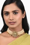 Buy Joules By Radhika Gold Plated Satin Threads And Ghungroo Woven Choker at Aza Fashions Buy_Joules By Radhika_Gold Plated Satin Threads And Ghungroo Woven Choker_at_Aza_Fashions