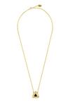 ISHARYA_Multi Color Rock Crystal Armour Layered Pendant Necklace_Online_at_Aza_Fashions