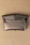Shop_Ampm_Grey Cord Work Myah Mini Clutch _at_Aza_Fashions