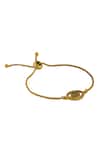 Buy_ZARIIN_Gold Plated Crystals Evil Eye Embellished Bracelet _Online_at_Aza_Fashions