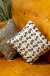 Shop_ALCOVE_Off White Viscose Embroidered Square Lattice Cushion Cover_at_Aza_Fashions