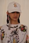 Buy_AK-OK_White Printed Animal Baseball Cap 