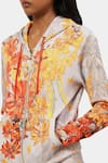 Shop_Satya Paul_Grey Scuba Printed Floral The Go Athleisure Jacket _Online_at_Aza_Fashions