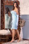 Buy_Asra_Blue Net Embellished Crystal Straight Sequin Floral Dress_Online_at_Aza_Fashions