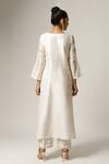 Shop_Anantaa By Roohi_Off White , , Placement Dabka Kurta With Pant _at_Aza_Fashions