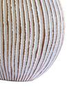 Shop_H2h_White Polyresin Linear Baleen Vase