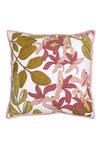 Shop_House This_Pink 100% Cotton Outer. Inner Polyfill Printed Pallav Cushion Covers - 2 Piece_at_Aza_Fashions