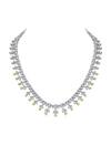 Buy DIOSA PARIS JEWELLERY White Zirconia Embellished Necklace at Aza Fashions Buy_DIOSA PARIS JEWELLERY_White Zirconia Embellished Necklace _at_Aza_Fashions