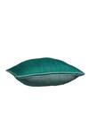 Buy_La Paloma_Green Wool Geometric Pattern Double Sided Square Cushion Cover_Online_at_Aza_Fashions