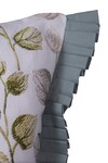 La Paloma_Cream Cotton Embroidered Leaf Cushion Cover_Online_at_Aza_Fashions