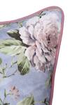 La Paloma_Pink Cotton Printed Floral Square Cushion Cover_Online_at_Aza_Fashions