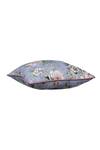 Shop_La Paloma_Pink Cotton Printed Floral Square Cushion Cover_at_Aza_Fashions