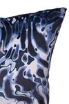 La Paloma_Blue Velvet Abstract Pattern Square Cushion Cover_Online_at_Aza_Fashions