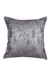 Buy_La Paloma_Grey Polyester Embroidered Abstract Pattern Square Cushion Cover_at_Aza_Fashions