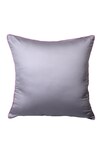 Shop_La Paloma_Grey Velvet Geometric Pattern Cushion Cover_at_Aza_Fashions