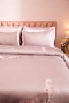 Buy_La Paloma_Beige 100% Tencel Embroidery Border Placement Duvet Cover Set_at_Aza_Fashions