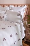 Buy_La Paloma_White 100% Cotton Embroidery Floral Duvet Cover Set_Online_at_Aza_Fashions