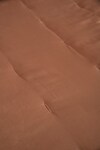 La Paloma_Brown 100% Tencel Quilted Bedspread Set_Online_at_Aza_Fashions