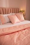 Buy_La Paloma_Peach 100% Tencel Rectangle Shaped Bedspread Set_at_Aza_Fashions