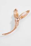 Buy_Outhouse_Pink Mother Of Pearl Le Palm Serefina Brooch _at_Aza_Fashions