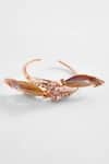 Buy_Outhouse_Pink Mother Of Pearl Le Palm Serefina Hand Cuff_at_Aza_Fashions