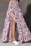 Shop_Therealb_Multi Color Viscose Nomadic Journey Printed Skirt _Online_at_Aza_Fashions